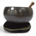 Singing Bowl Velvet Cushion - 16cm - Image 5