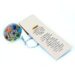 Orgonite Power Keyring - Round Seven Chakra - Image 3