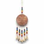 Indian Chimes - Med Tree of Life - Chakra Beads 5 Bells - 10x36cm - Image 2