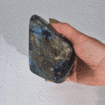 Madagascar Labradorite Large Stones (approx 635-750gms  80-110mm) - Image 2
