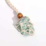 Crystal Gemstone Necklace Cord 45cm/18inch - Natural - Image 3