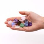 Gemstone Heart Pendants (12 assorted)  20x6mm - Image 2