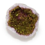 Coloured Calsite Geodes - Natural Rock - Pink & Gold - Image 3