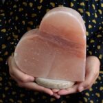 Heart Shaped Himalayan Salt Lamp - Image 4