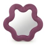 Soft Squiggly Mirror – Star – Mauve (33 x 31 x 2.3cm)