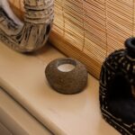 Natural Riverstone Candle Holder - Single Nightlight - Image 6