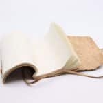 Rolled Leather Travel Notebook - 96 pages - Natural  21x15cm - Image 3