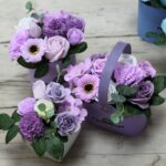 Bouquet Petite Basket - Soft Lavender - Image 2