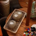 Natural Riverstone Candle Holder - Single Nightlight - Image 5