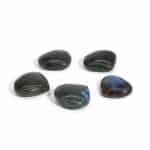 Madagascar Labradorite Hearts Stones (approx 17-31gm 30-40mm) - Image 2