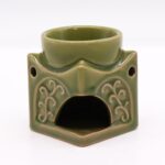 Square Buddha Burner - Light Jade - Image 3