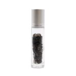 Gemstone Essential Oil Roller Bottle - Black Tourmaline  - Silver Cap + Gemstone Roller Tip for 5ml Bottle - Black Tourmaline - Image 3