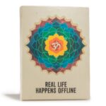 Lrg Lokta Inspiration Notebook (21x15cm) - 45 leafs - Real Life - inc bookmark - Image 5