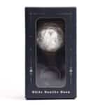 White Howlite Planet on a Sola Goldstone Stand - 40mm (30x15mm stand) - Image 4