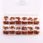 Mini Gemstone Trees On Orgonite Base - Carnelian (15 stones) - Image 3