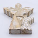 Mango Wood Angel in Angel - Whitewash - Image 7