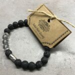 Lava Stone Bracelet - Elephant Chakra - Image 4