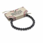 Gemstone Manifestation Bracelet - Black Agate- Protection - Image 2
