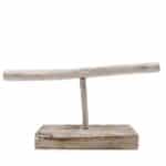 Single Branch Jewllery Stand - Whitewash