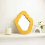 Soft Squiggly Mirror - Flame - Marigold - Image 2