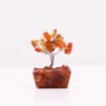 Mini Gemstone Trees On Orgonite Base - Carnelian (15 stones) - Image 2