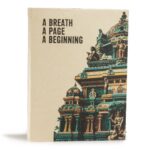 Lrg Lokta Inspiration Notebook (21x15cm) - 45 leafs - A Breath - inc bookmark - Image 2