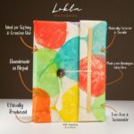Lrg Lokta Colorful Leafs Lrg (21x15cm) - 45 leafs