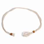 Crystal Gemstone Necklace Cord 45cm/18inch - Natural - Image 6
