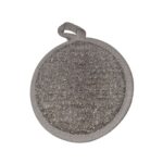 Bamboo & Linen Bath Pad  - Charcoal - Image 2