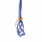 Crystal Gemstone Necklace Cord 45cm/18inch - Navy - Image 5