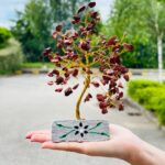 Red Jasper Gemstone Tree - 160 Stones - Image 2