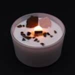 Chakra Crystal Candles - Sacred Chakra - Image 5