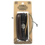 Mens Bracelet Sets - Dark & Handsome (asst) - Image 4