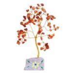 Carnelian Gemstone Tree - 160 Stone - Image 2