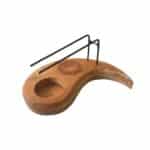 Teardrop Palo Santo Heater - Teak Wood - Yin & Yang Design