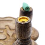 Sm Mango Wood Backflow Burner - Brass Buddha - Image 7