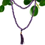 108 Bead Mala - Amethyst - Image 5