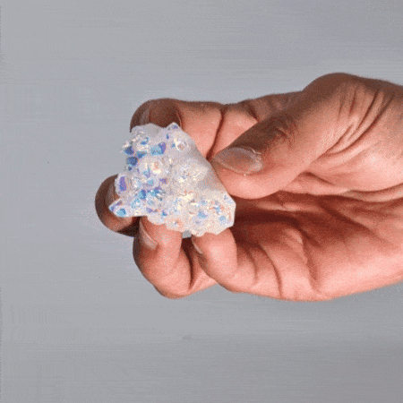 bG9jYWw6Ly9tZWRpYS9TUC80RC82MFIzMEMxRzZXU0s0RFNQLzZmMDNlMjdlLmdpZg Small Enhanced Natural Quartz - Aura Angel Quartz (approx 40-65gm 3.5-5cm) - Image 1