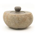 Natural Riverstone Grounding Pot - Large (aprox 15x12cm) - Image 6