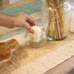 Natural Floral Glass - Bowl Candle Holder - Margarita - (8x10cm) - Image 12
