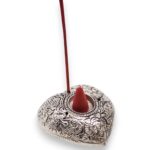 Small Heart Incense Holder 6x5.5x1.5cm - Image 6