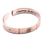 Inspiration Bracelet - Copper Snrise, Galaxy, Stars, Earth - Image 7
