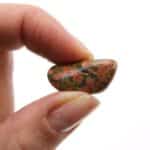 Bag of 24 Small African Tumble Stones - Unakite - Image 2