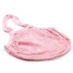 Pure Cotton Mesh Bag - Rose - Image 6