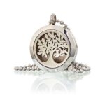Aromatherapy Jewellery Necklace - Tree of Life 25mm - Image 3