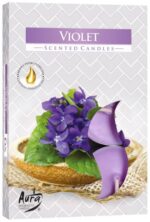 Set of 6 Scented Tealights - Violet - Image 2