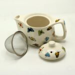 Small Herbal Teapot - Butterflies - Image 2