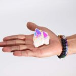 Med Enhanced Natural Quartz - Aura Angel Quartz (approx 100-150gm 7-10cm) - Image 4