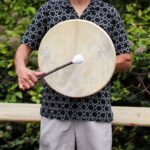 Spirit of the Eagle - Sharman Drum & Stick- Tunable - 40cm - Image 7
