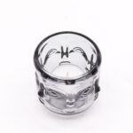 Set of 2 Buddha Faces Candle Jar - Midnight Grey - Image 2